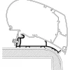 Thule Markisenhalterungen^Roof Adapter Hymer 2013 450 cm