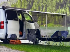 Thule Wohnwagen Sonnendach Mit Seitenwände|Seitenwände^Sun Blocker Side G2 Seitenwand 3200 MINIVAN