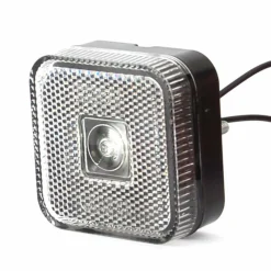 Tip-it Karosseriebeleuchtung|Karosseriebeleuchtung^65 x 65 mm Led-Seitenmarkierungsleuchte - White