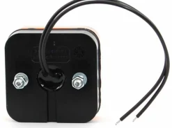 Tip-it Karosseriebeleuchtung|Karosseriebeleuchtung^65 x 65 mm Led-Seitenmarkierungsleuchte - Orange