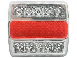 Tip-it Karosseriebeleuchtung|Karosseriebeleuchtung^98x98mm 12 Volt LED Rücklicht