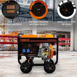Markenlos T-Mech 2000 Watt Diesel Generator< Generatoren