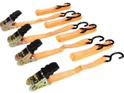 Markenlos Toolland ARAT2554 2-teilig Spanngurt-Set mit Ratsche - 5 Meter< Chassiszubehör