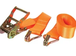 Markenlos Chassiszubehör-Toolland ARAT3 2-teiliger Spanngurt mit Ratsche - 4,5 Meter