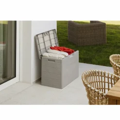 Toomax 160 Liter Woody's Aufbewahrungsbox - Grey< Auflagenboxen