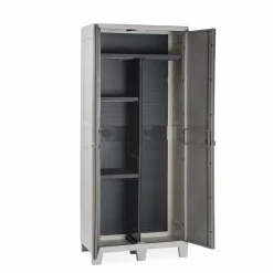 Toomax Auflagenboxen-Florida XL hoch Geräteschrank - grau
