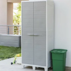 Toomax Auflagenboxen-Florida XL hoch Geräteschrank - grau