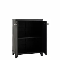 Toomax Auflagenboxen-Garage Midi niedrig Lagerschrank - Anthrazit