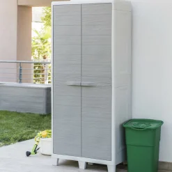 Toomax Auflagenboxen-Woody's XL hoch Aufbewahrungsschrank - grau