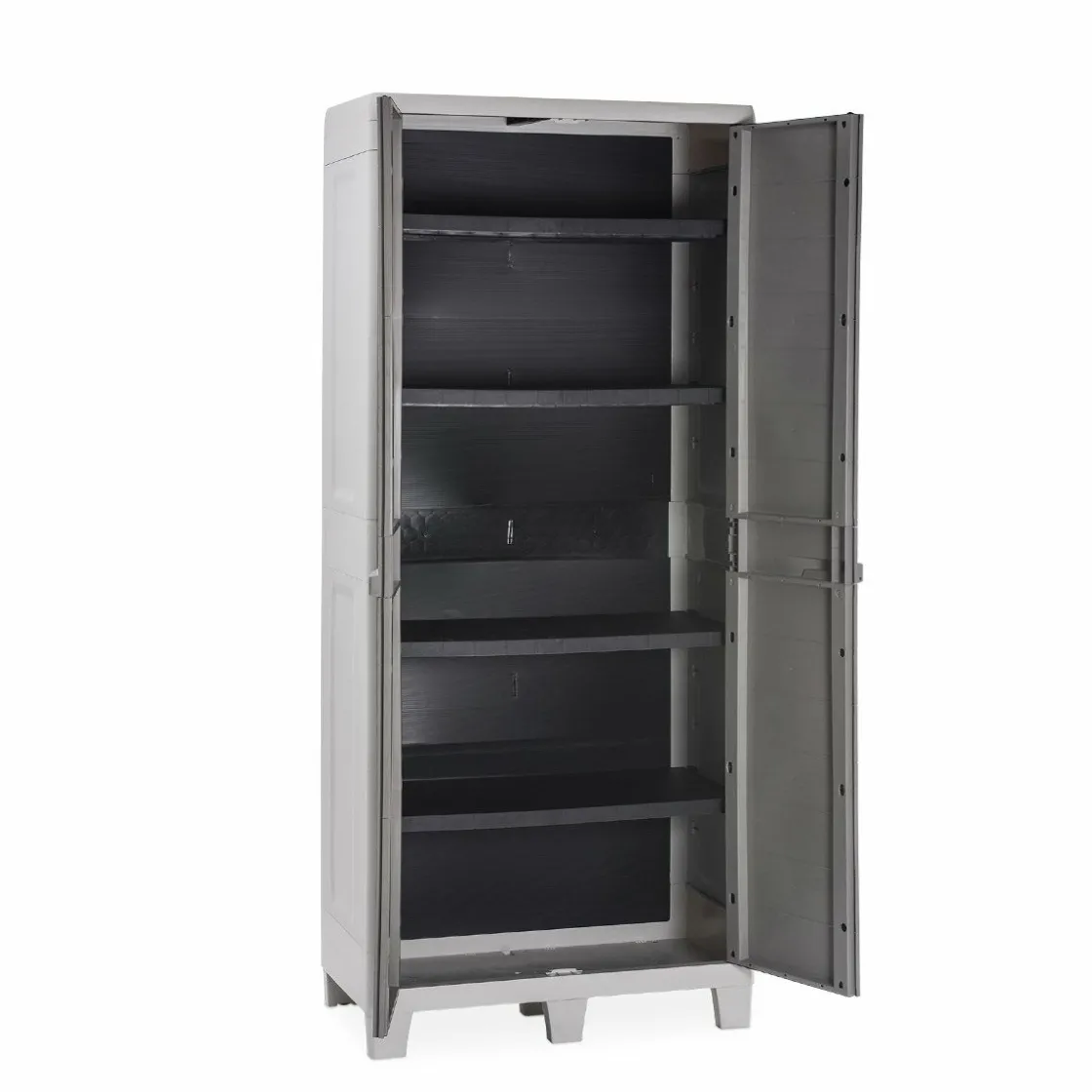 Toomax Auflagenboxen-Woody's XL hoch Aufbewahrungsschrank - grau