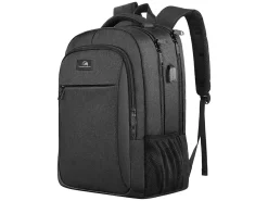 Travelhawk Daypacks & Rucksäcke^28 Liter Rucksack mit USB-Anschluss - Black