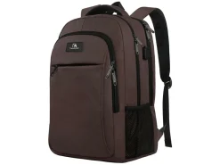 Travelhawk Daypacks & Rucksäcke^28 Liter Rucksack mit USB-Anschluss - Brown