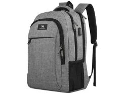 Travelhawk Daypacks & Rucksäcke-28 Liter Rucksack mit USB-Anschluss - Grey