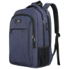 Travelhawk 28 Liter Rucksack mit USB-Anschluss - Blue< Daypacks & Rucksäcke
