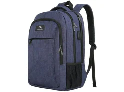Travelhawk 28 Liter Rucksack mit USB-Anschluss - Blue< Daypacks & Rucksäcke