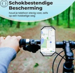 Travelhawk Fahrrad Handyhalterung - Black< Fahrrad Zubehör