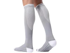 Travelhawk Socken-Grey Kompressionsstrümpfe - Set von 3