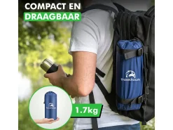 Travelhawk Selbstaufblasende Schlafmatten^Isomatte für 2 Personen, selbstaufblasend, grün