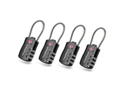 Travelhawk TSA-Kofferschloss - Set von 4< Fahrrad Zubehör