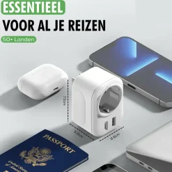 Travelhawk Schuko Stecker-UK Reiseadapter