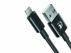 Travelhawk Elektro Zubehör-USB-A auf Lightning Schwarz