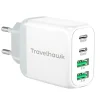 Travelhawk Schuko Stecker-USB-C Ladegerät