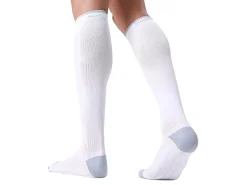 Travelhawk Socken^White Kompressionsstrümpfe - Set von 3