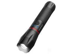 Travelhawk Taschenlampen|Taschenlampen^Wiederaufladbare Taschenlampe - Black
