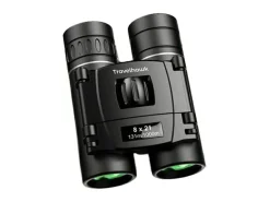 Travelhawk Ferngläser-8X21 Kompaktes Fernglas - Black
