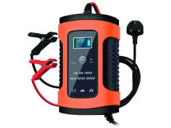 Travelhawk -Batterieladegerät fürs Auto – 12 V, 6 A< Tv Kabel & Stecker