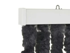 Travellife Insektenschutz-56 x 185 cm anthrazit Chenille-Vorhang