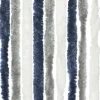 Travellife Insektenschutz-56 x 185 grau/weiß/blau Chenille-Vorhang