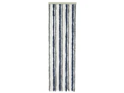 Travellife Insektenschutz-56 x 185 grau/weiß/blau Chenille-Vorhang