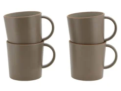 Travellife Avila Taupe Brown Becher – 4er-Set< Becher & Tassen