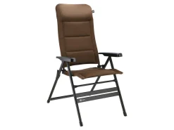 Travellife Campingstühle Mit Verstellbarer Rückenlehne|Klappstühle^Barletta Comfort XL Klappstuhl - Brown