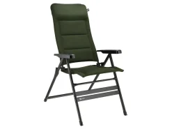Travellife Barletta Comfort XL Klappstuhl - Green< Campingstühle Mit Verstellbarer Rückenlehne|Klappstühle