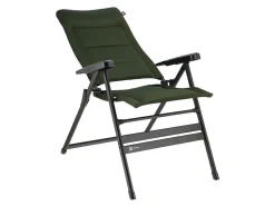 Travellife Barletta Comfort XL Klappstuhl - Green< Campingstühle Mit Verstellbarer Rückenlehne|Klappstühle