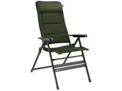 Travellife Barletta Comfort XL Klappstuhl - Green< Campingstühle Mit Verstellbarer Rückenlehne|Klappstühle