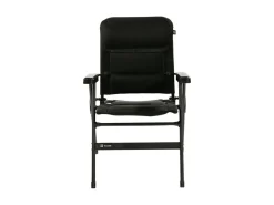 Travellife Campingstühle Mit Verstellbarer Rückenlehne|Klappstühle-Barletta Comfort M Black Klappstuhl