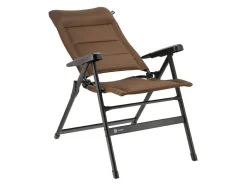 Travellife Campingstühle Mit Verstellbarer Rückenlehne|Klappstühle^Barletta Comfort L Klappstuhl - Brown