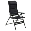 Travellife Klappstühle|Campingstühle Mit Verstellbarer Rückenlehne-Barletta Comfort XL Blue Klappstuhl