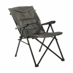 Travellife Barletta Cross Faltstuhl - Dark Grey< Campingstühle Mit Verstellbarer Rückenlehne|Faltstühle
