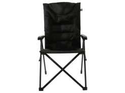 Travellife Barletta Stuhl - cross black< Campingstühle Mit Verstellbarer Rückenlehne|Faltstühle