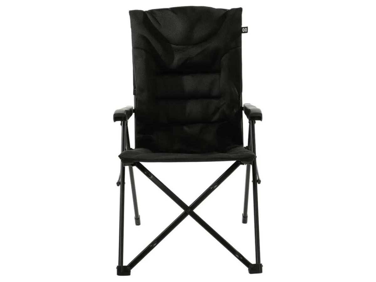 Travellife Barletta Stuhl - cross black< Campingstühle Mit Verstellbarer Rückenlehne|Faltstühle