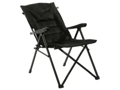 Travellife Barletta Stuhl - cross black< Campingstühle Mit Verstellbarer Rückenlehne|Faltstühle