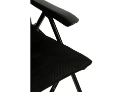 Travellife Barletta Stuhl - cross black< Campingstühle Mit Verstellbarer Rückenlehne|Faltstühle