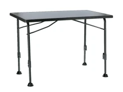 Travellife Höhenverstellbare Campingtische-Bellano Sevelit 80 x 60 cm Tisch - Dark Grey