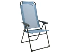 Travellife Como sky blue Campingstuhl< Campingstühle Mit Verstellbarer Rückenlehne|Klappstühle