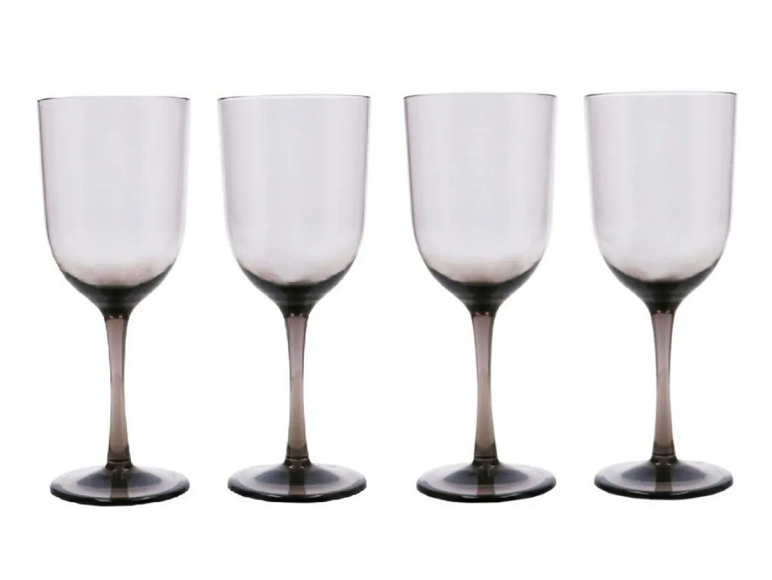 Travellife Gläser-Feria Smokey Weinglas - Set von 4