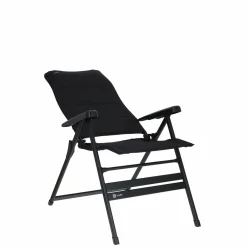 Travellife Festo XL 2er-Set Klappstühle - Graphite Black< Campingstühle Mit Verstellbarer Rückenlehne|Klappstühle
